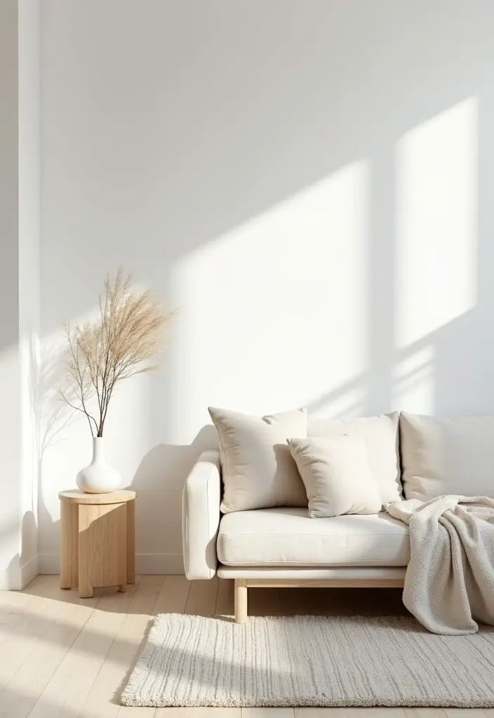 25 Living Room Condo Ideas That Make Small Spaces Feel Big - 1. Bright Whites and Soft Neutrals