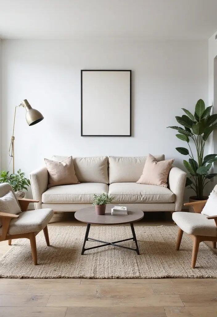 25 Living Room Condo Ideas That Make Small Spaces Feel Big - 7. Compact Sofas