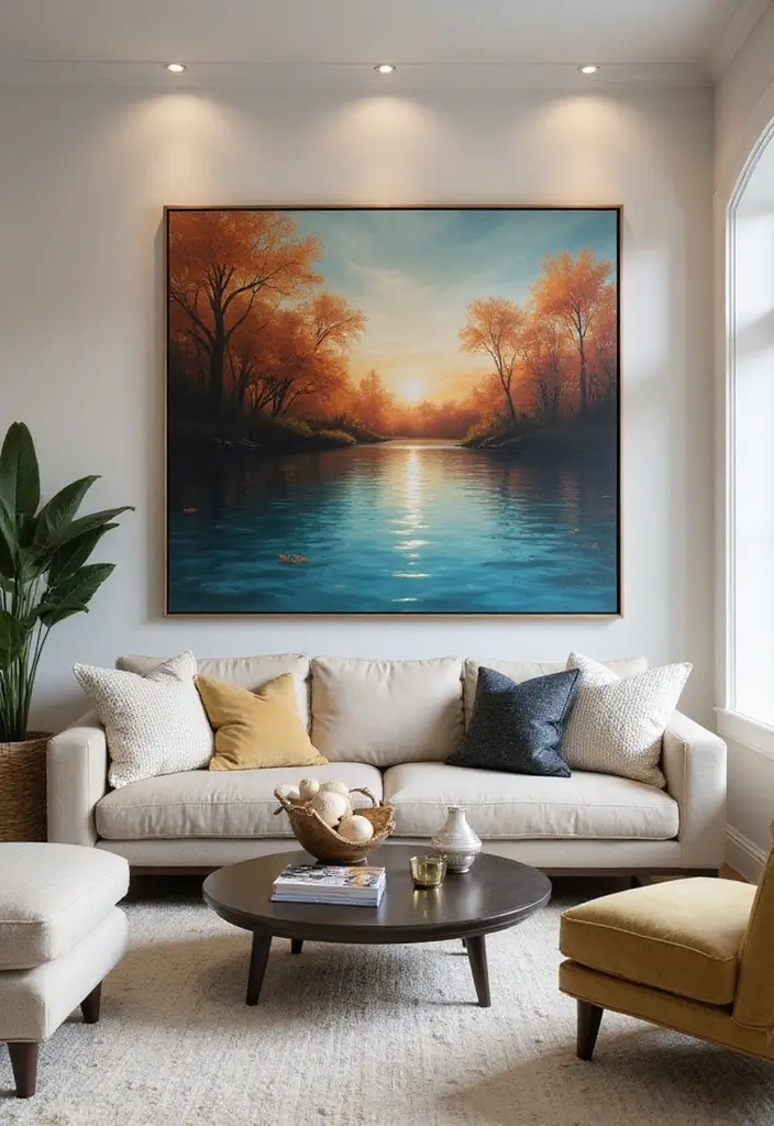 27 Artsy Living Room Decor Ideas That Feel Creative and Personal - 26. Custom Art Commissions