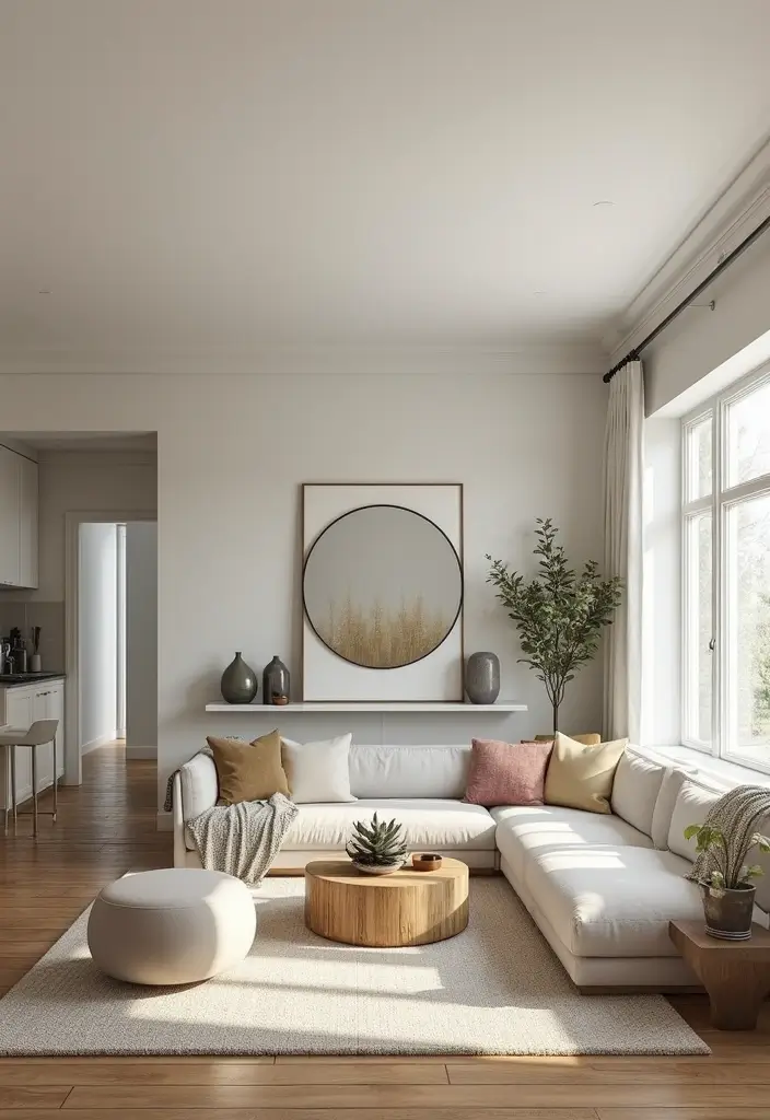 27 Bloxburg Cottage Living Room Ideas That Feel Cozy and Adorable - 20. Open Floor Plan Feel