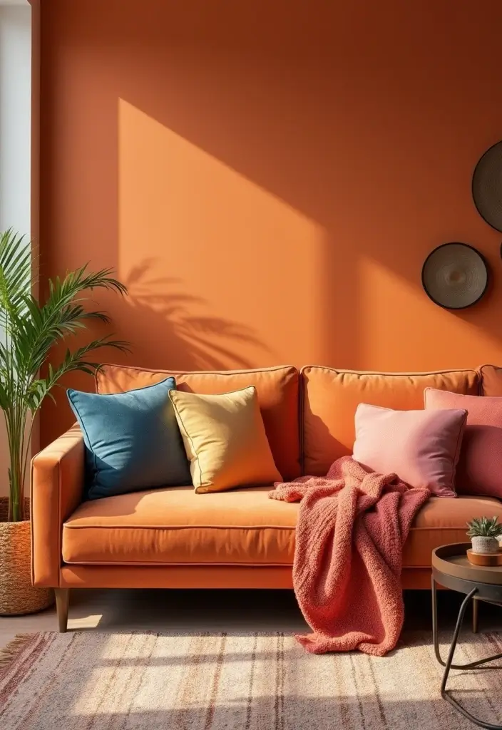 27 Cozy Living Room Ideas That Make Any Space Feel Inviting - 1. Warm Color Palettes