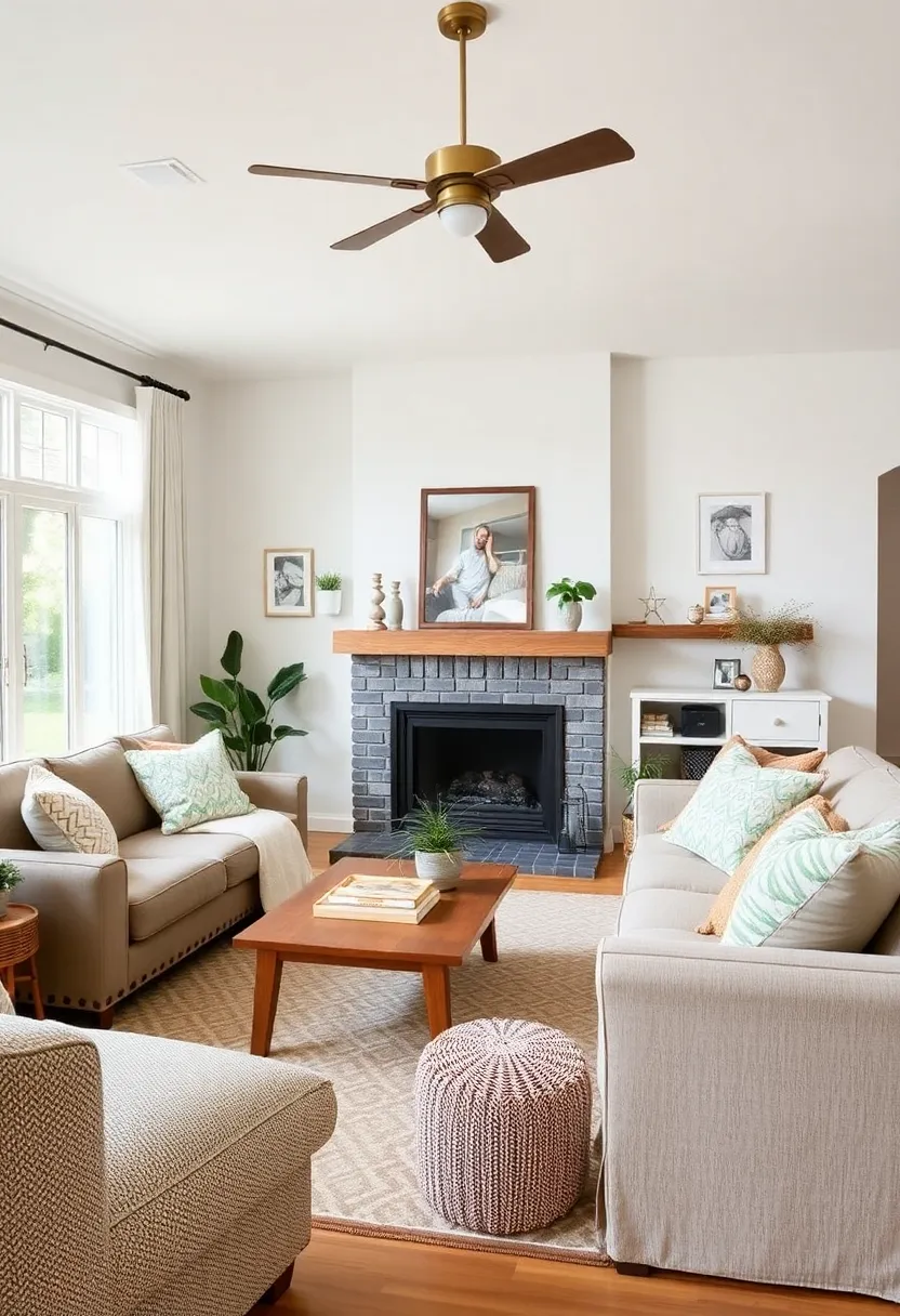 27 Cozy Living Room Ideas That Make Any Space Feel Inviting - 26. Family Friendly Decor