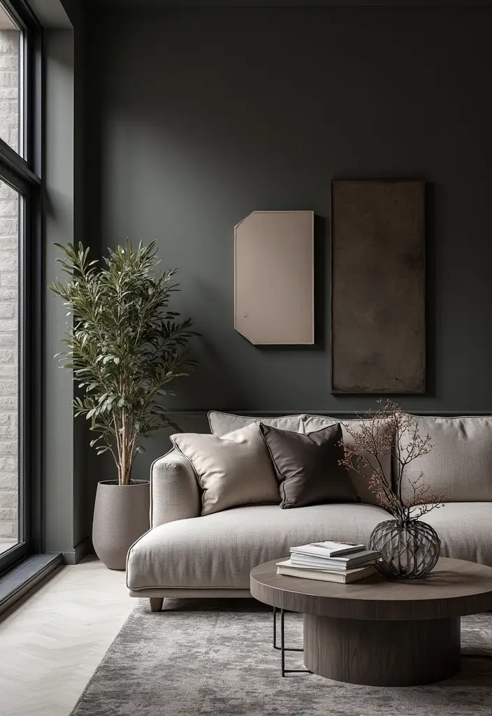 27 Girly Living Room Ideas Apartments That Look Cute and Modern - 15. Monochrome Magic