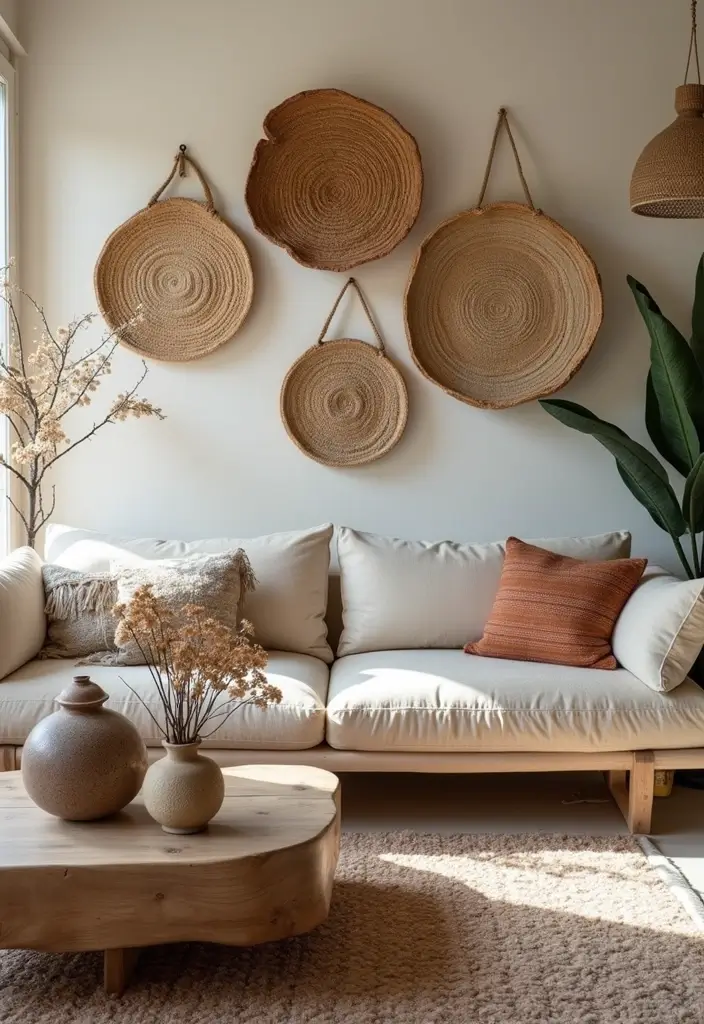 27 Girly Living Room Ideas Apartments That Look Cute and Modern - 21. Artisanal Decor