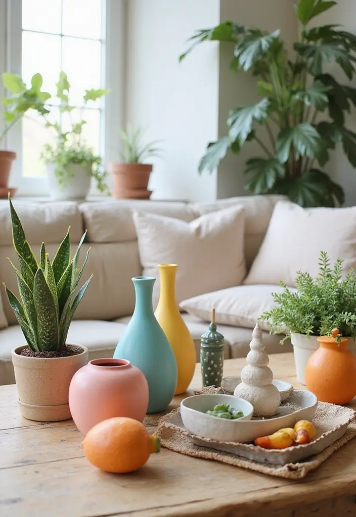 27 Girly Living Room Ideas Apartments That Look Cute and Modern - 5. Cute Home Accents