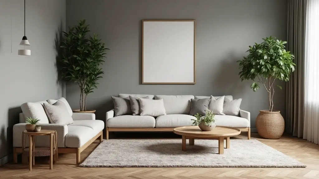 27 Gray and Wood Living Room Ideas That Feel Natural and Sleek