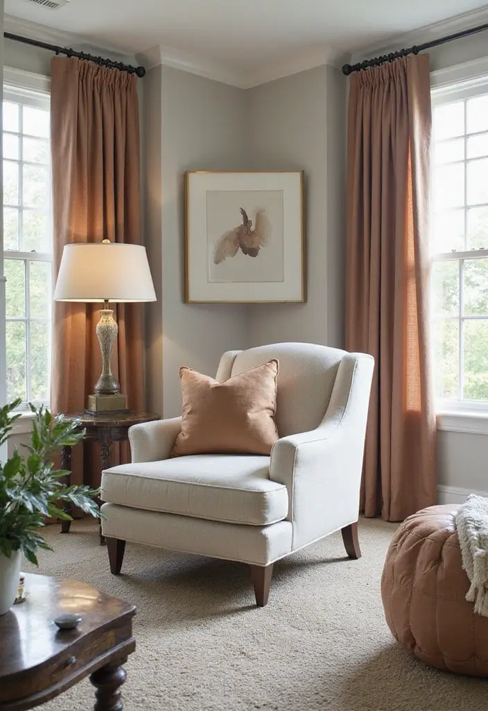 27 Living Rooms With Accent Chairs That Make a Statement - 19. Custom Creations