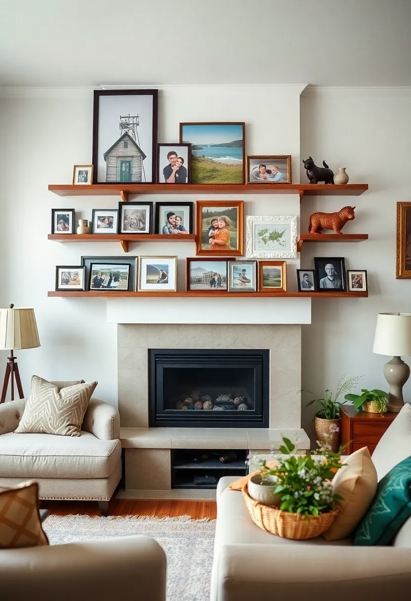 27 Organic Neutral Living Room Ideas That Feel Calm and Minimal - 25. Personal Touches