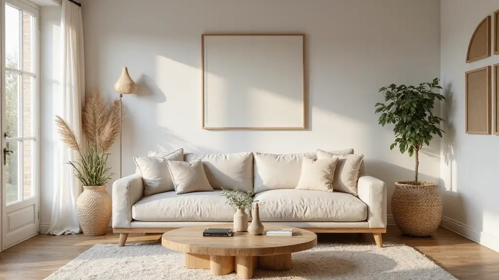 27 Organic Neutral Living Room Ideas That Feel Calm and Minimal