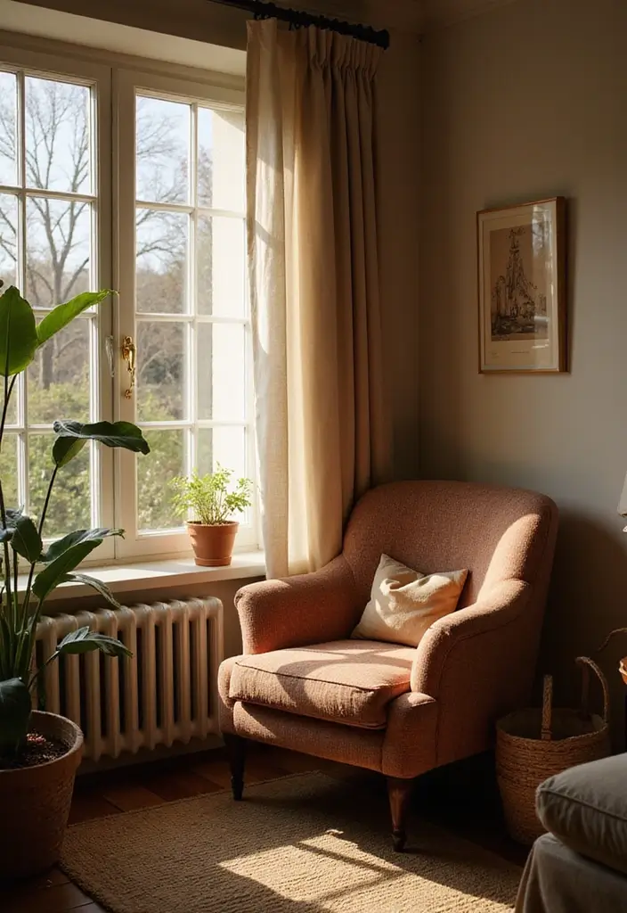 27 Southwest Living Room Decor Ideas That Feel Warm and Rustic - 23. Cozy Nooks