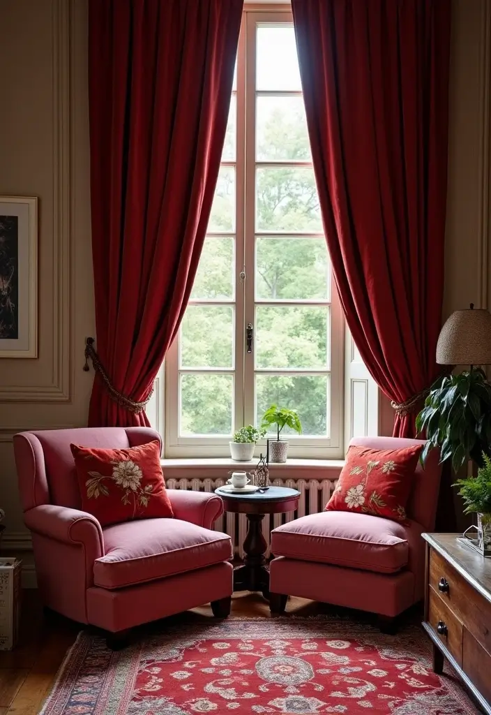 27 Velvet Curtains Living Room Ideas That Feel Luxurious and Cozy - 20. Velvet in Unexpected Places