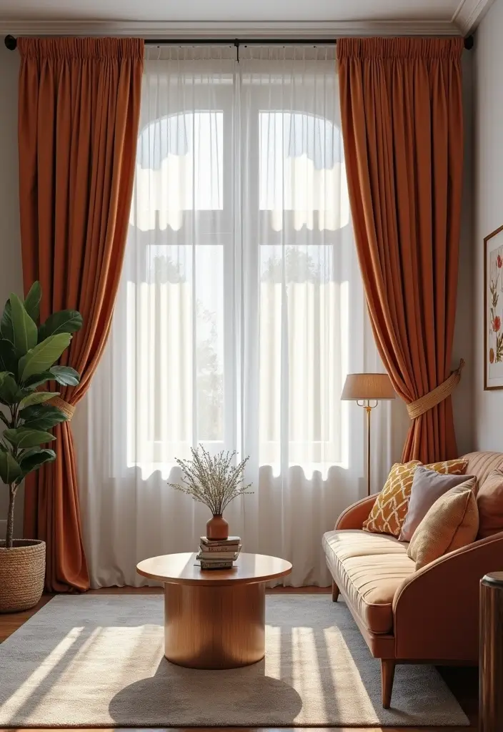27 Velvet Curtains Living Room Ideas That Feel Luxurious and Cozy - 22. Velvet for Versatile Themes