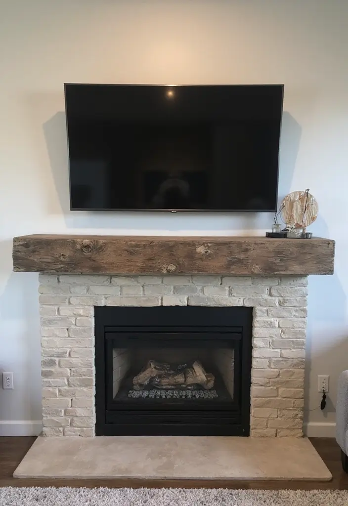 28 Country Modern Living Room Ideas That Blend Rustic and Sleek - 15. Integrated Technology