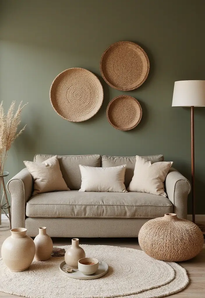 28 Country Modern Living Room Ideas That Blend Rustic and Sleek - 4. Earthy Color Palette