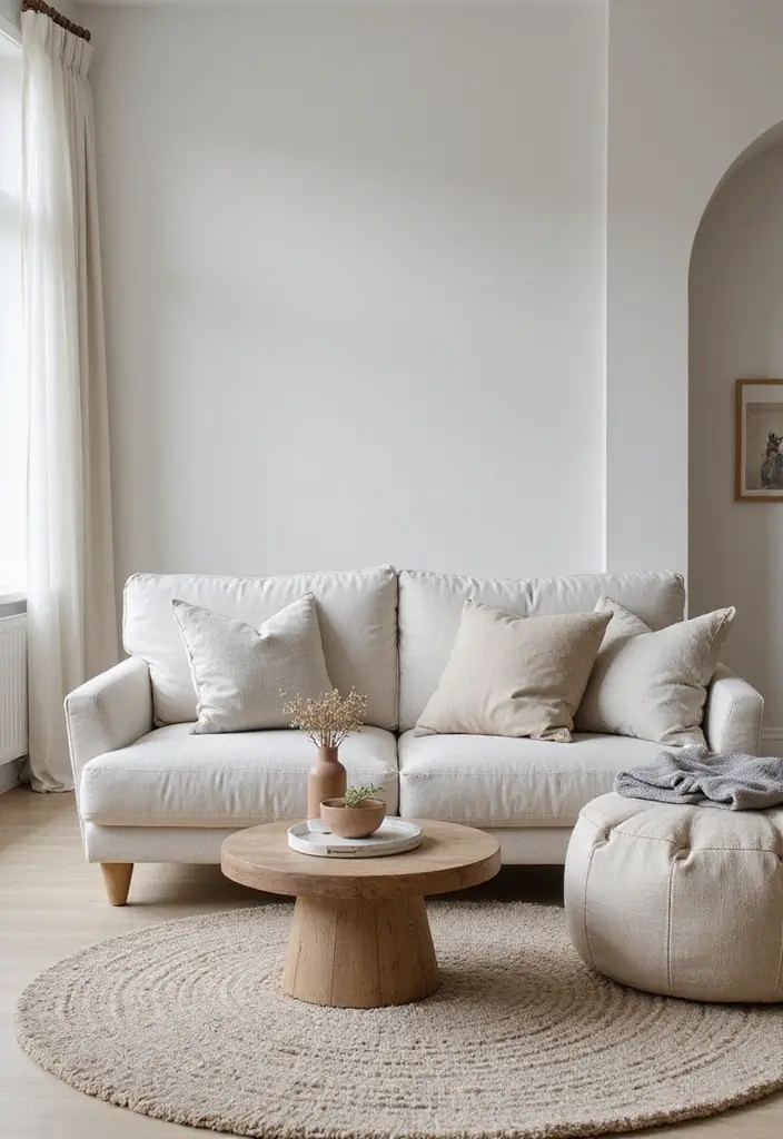 28 Girl Living Room Ideas That Feel Feminine and Stylish - 17. Modern Minimalism