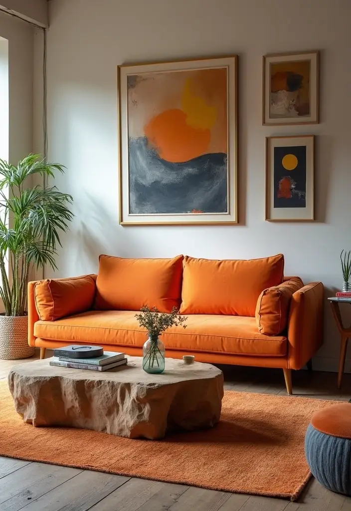 28 Girl Living Room Ideas That Feel Feminine and Stylish - 21. Statement Furniture