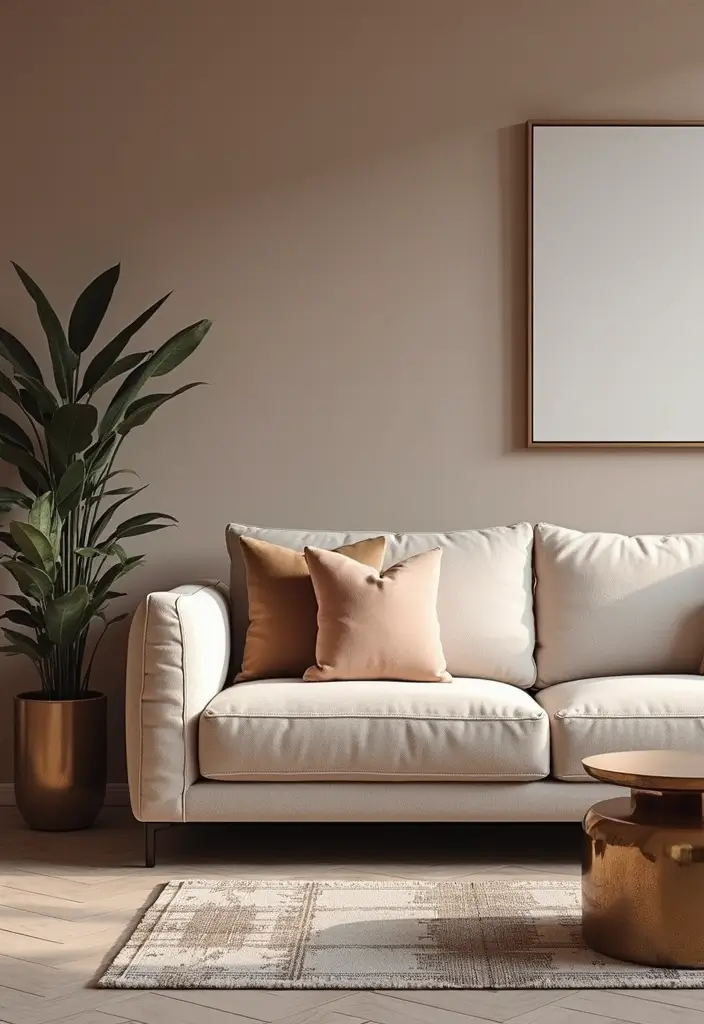 28 Girl Living Room Ideas That Feel Feminine and Stylish - 6. Chic Monochrome