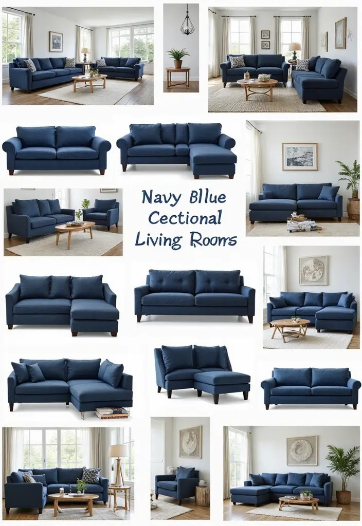 28 Navy Blue Sectional Living Room Ideas That Look Bold and Modern - Conclusion