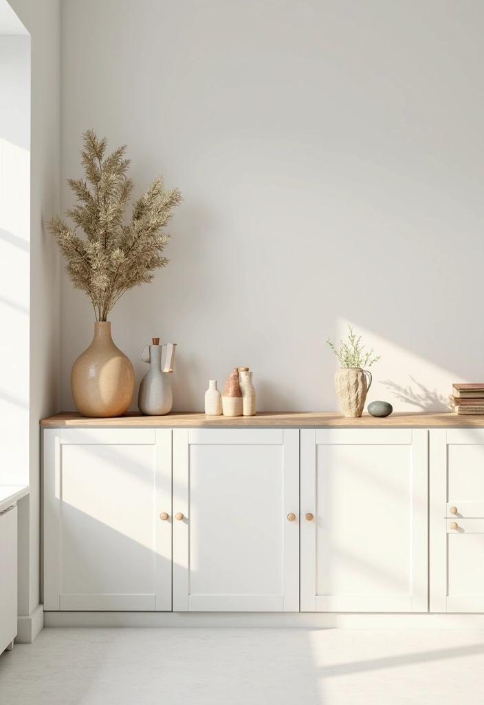 28 Wall Units Living Room Built Ins That Look Custom and Smart - 8. Minimalist Color Schemes