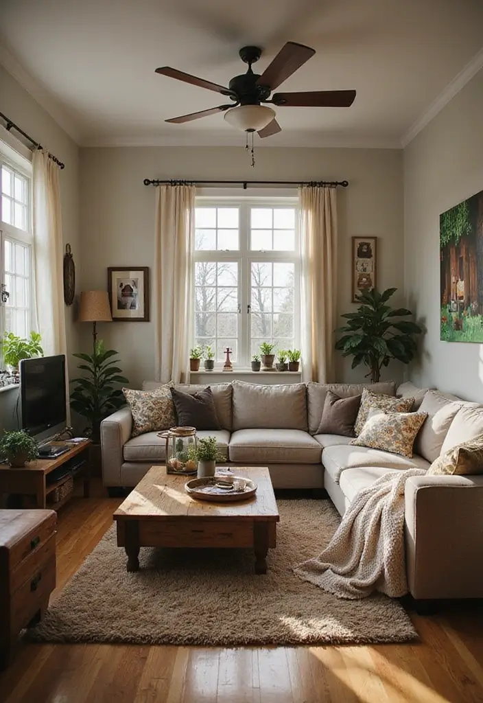 29 Living Room Ideas: Minecraft-Inspired Builds and Layouts - 26. Seasonal Minecraft Decor