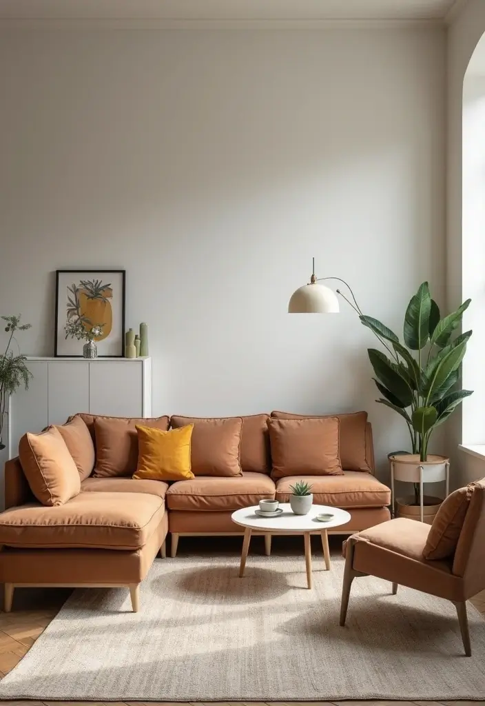 29 Small Living Room With Kitchen Ideas That Maximize Every Inch - 9. Folding Furniture for Flexibility