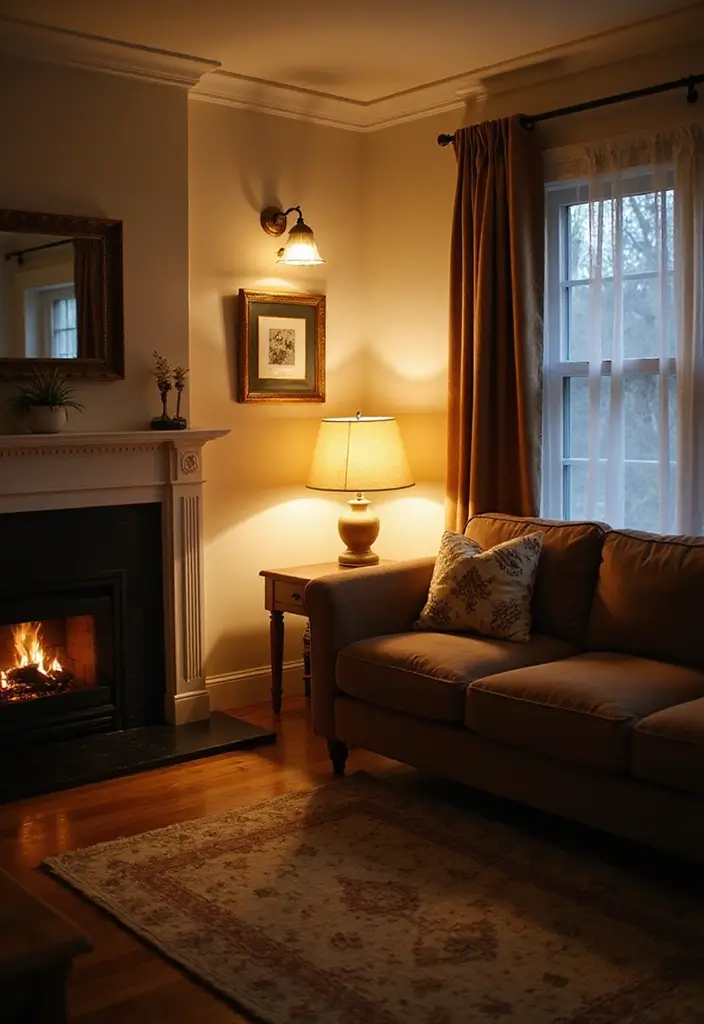 29 Trailer Living Room Ideas That Feel Cozy and Clever - 21. Layered Lighting Techniques