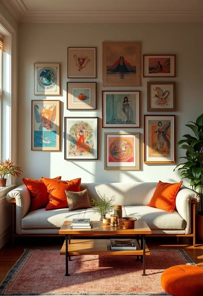 29 Trailer Living Room Ideas That Feel Cozy and Clever - 9. Artistic Expression