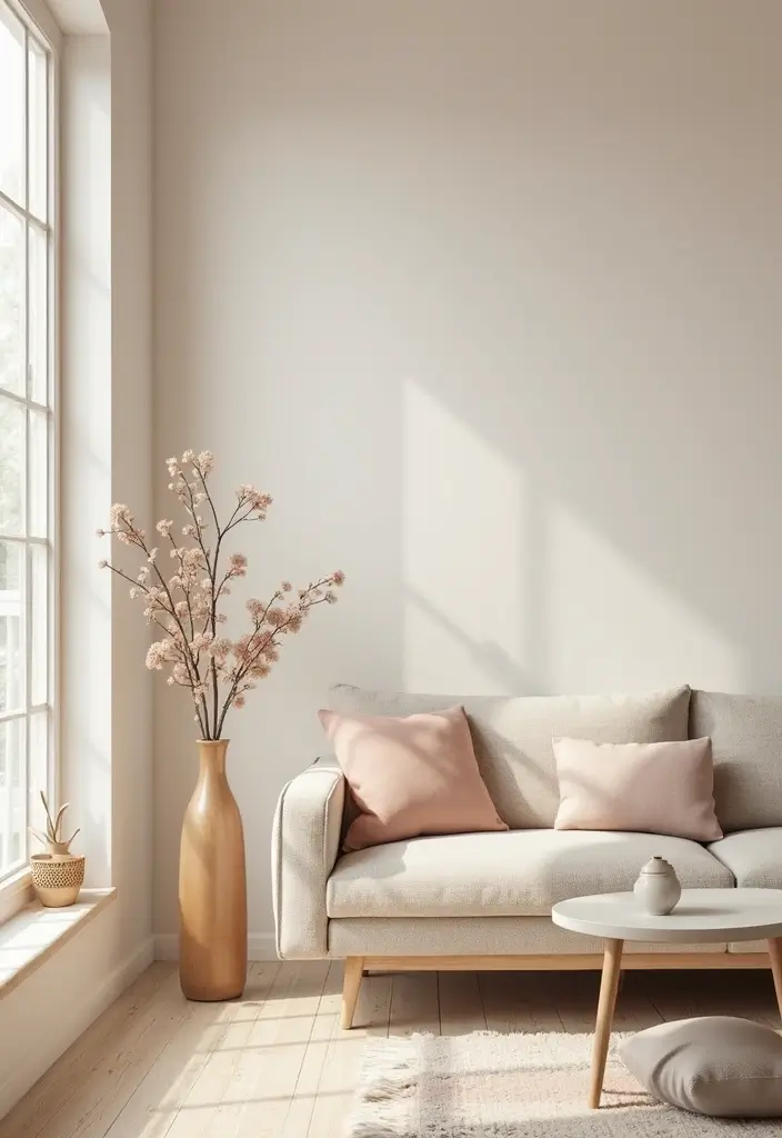 29 Upstairs Living Room Ideas That Make the Most of Your Space - 5. Light Color Palettes to Open Up Space