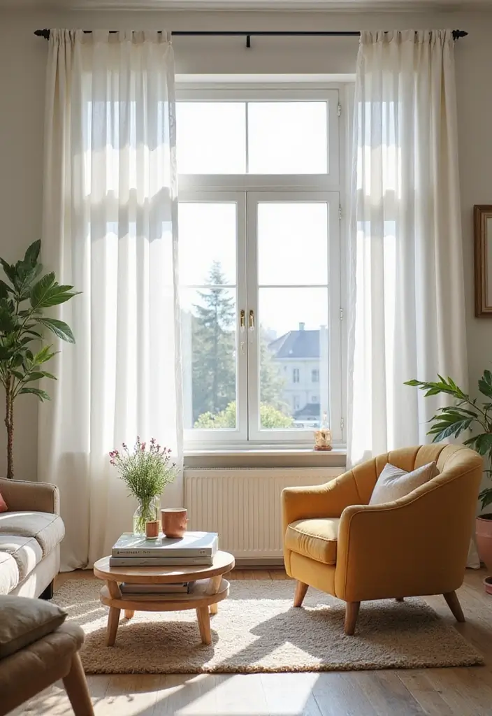 29 Wabi Sabi Living Room Ideas That Embrace Imperfection - 12. Natural Light