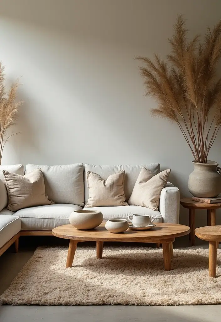 29 Wabi Sabi Living Room Ideas That Embrace Imperfection - 23. Celebrating Flaws