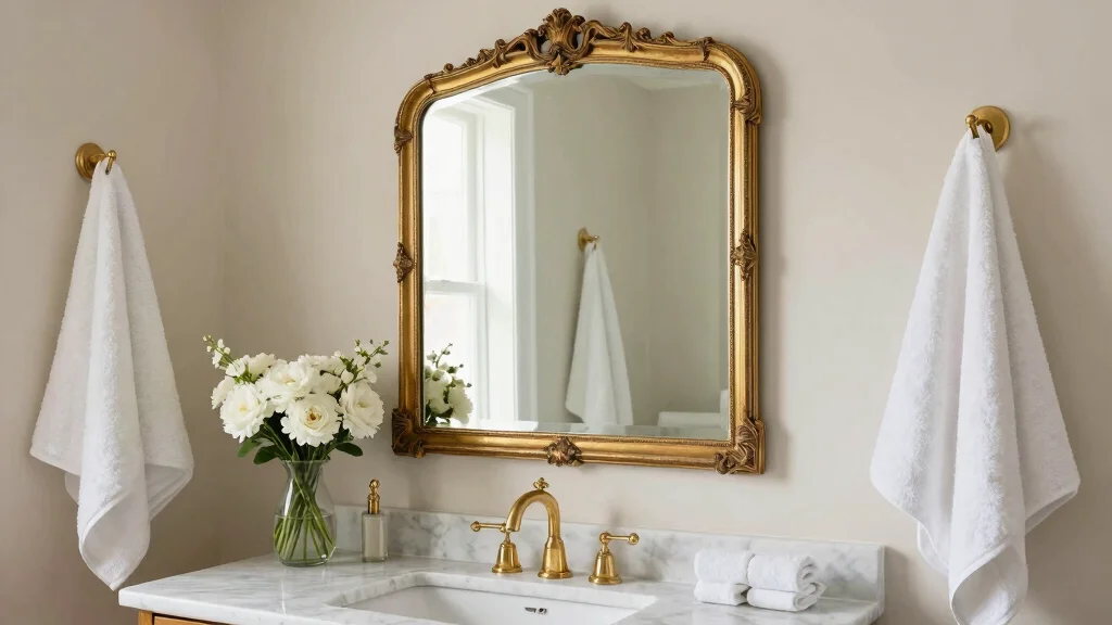 14 Framed Bathroom Mirror Ideas With Classic Style