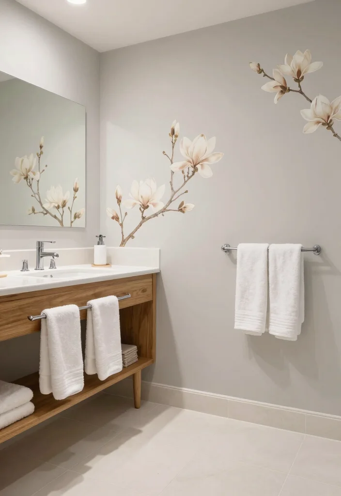 14 Magnolia Bathroom Ideas Inspired By Modern Farmhouse Style - 3. Soft Neutral Color Palette 1