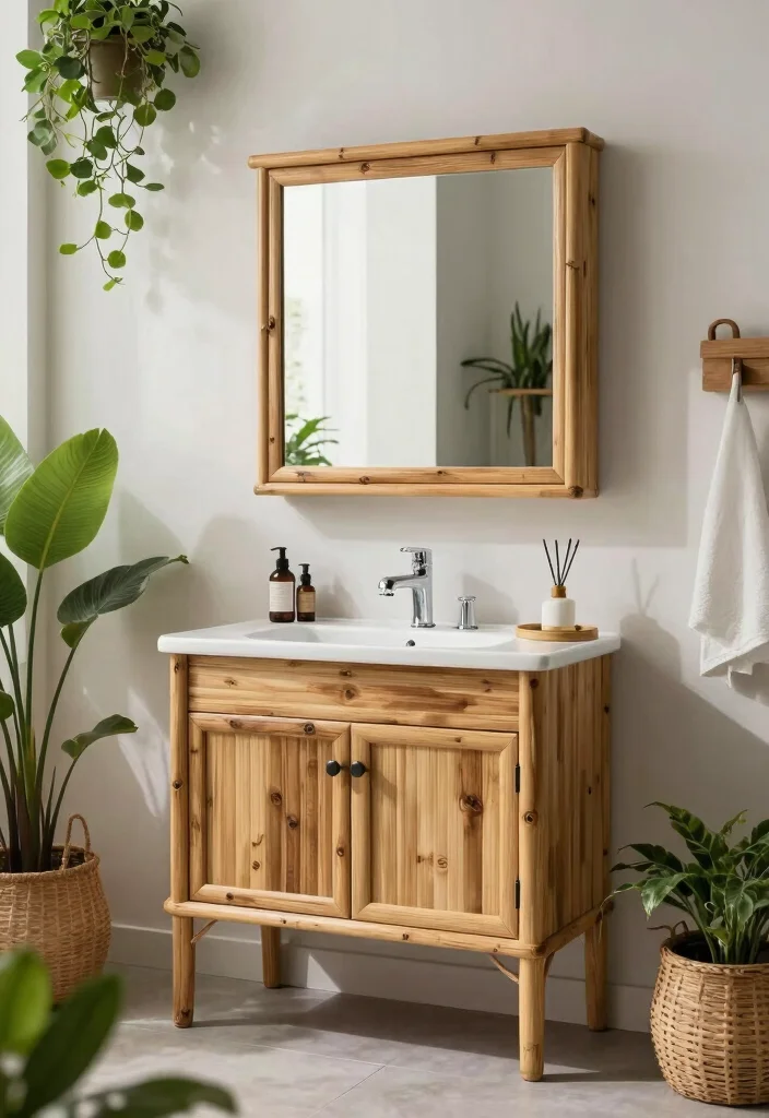 14 Mirror Medicine Cabinet Bathroom Ideas For Smart Storage - 14. Nature-Inspired Designs 1