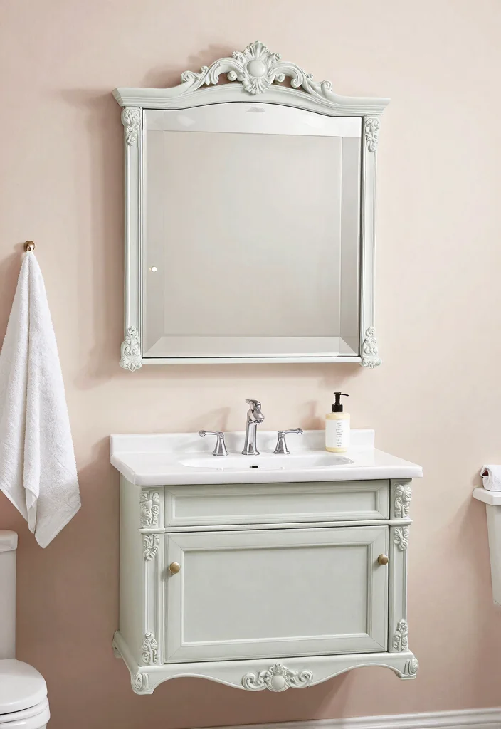 14 Mirror Medicine Cabinet Bathroom Ideas For Smart Storage - 6. Mirrored Accents 1