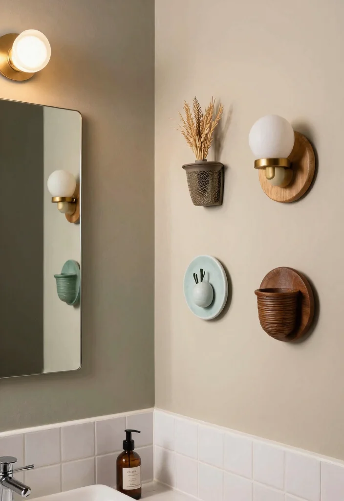 14 Vanity Sconce Bathroom Ideas For Perfect Lighting - 12. Customize Your Look 1