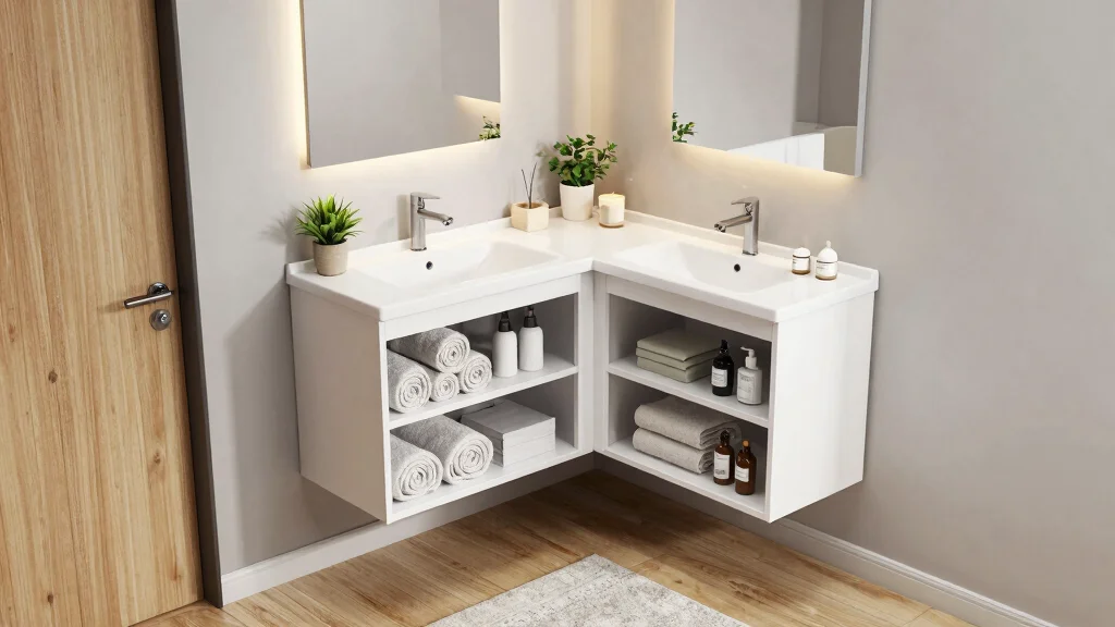 15 Bathroom Corner Cabinet Ideas For Extra Storage
