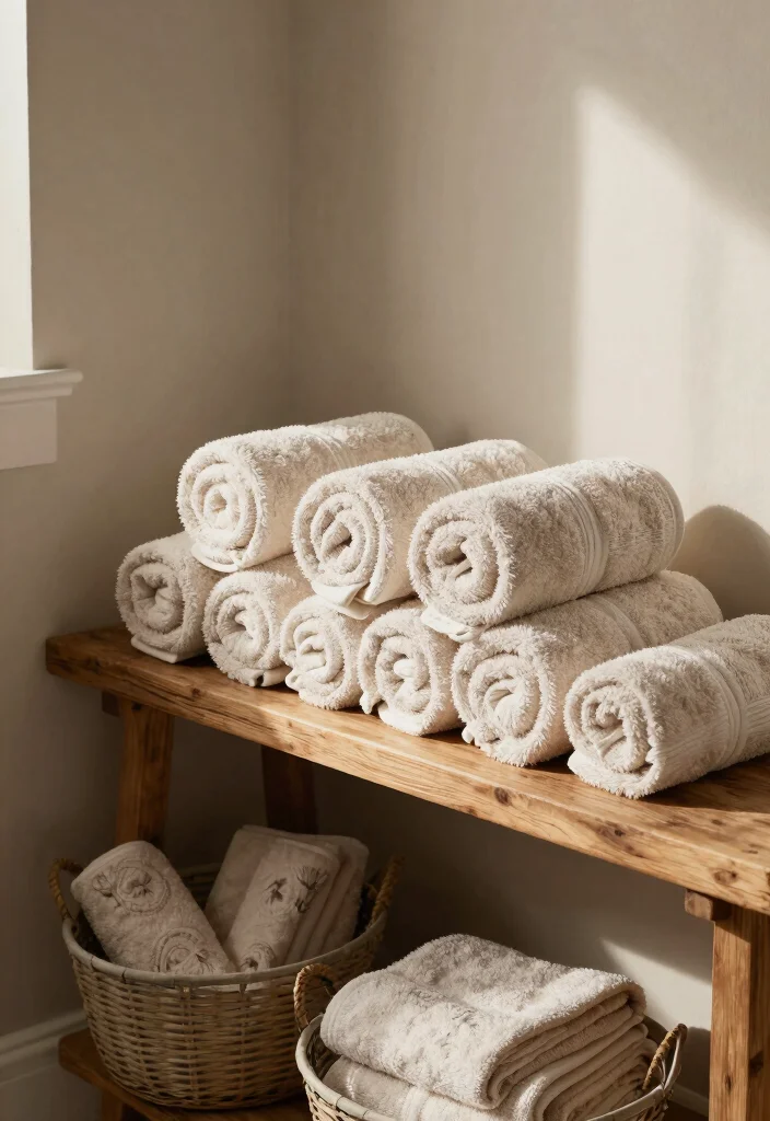 15 Highland Cow Bathroom Ideas With Rustic Charm - 3. Cozy Highland Cow Towels 1