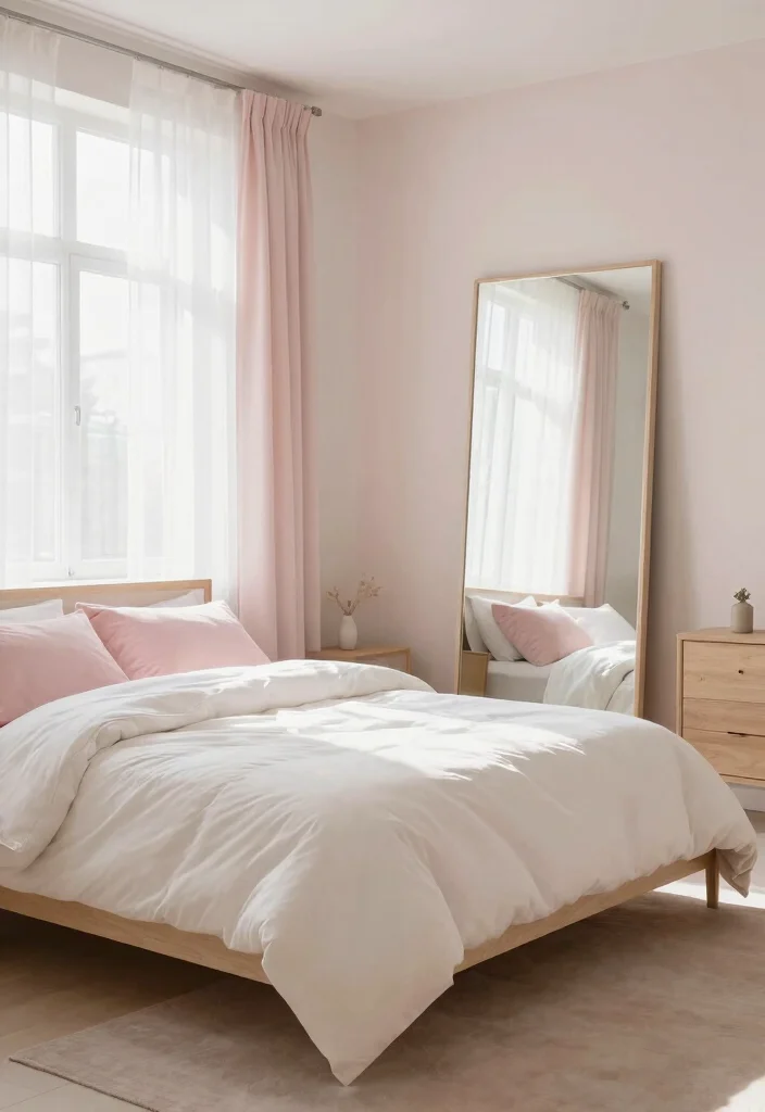 15 Loft Type Bedroom Small Spaces Ideas: Compact and Airy - 2. Go for Light Colors 1