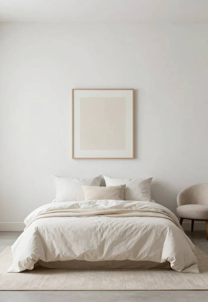 15 Loft Type Bedroom Small Spaces Ideas: Compact and Airy - 6. Minimalist Decor 1