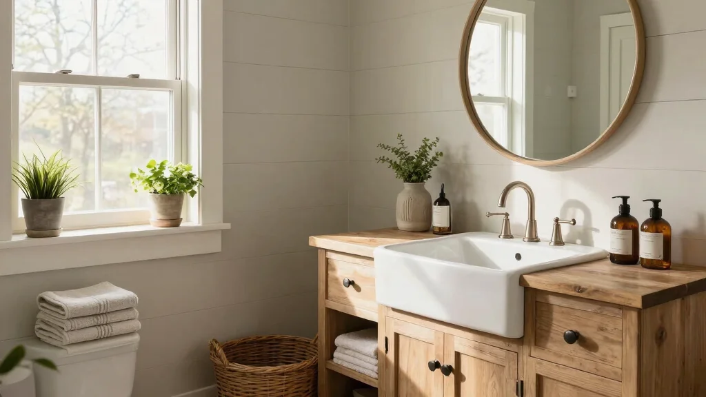 15 Modern Farmhouse Bathroom Vanity Ideas With Cozy Charm
