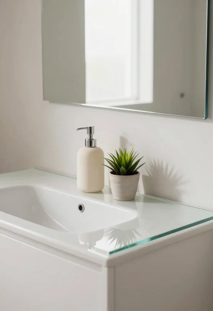 16 Bathroom Vanity Organization Ideas That Transform Your Space - 13. Keep Countertops Clear 1