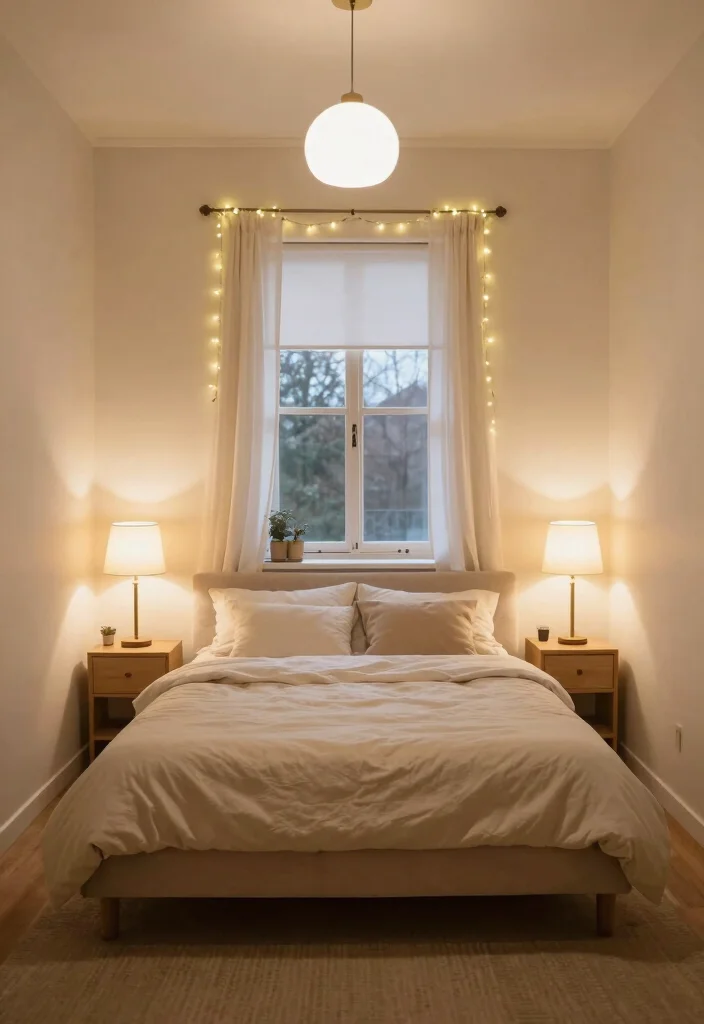 16 Divan Bed Ideas Bedroom: Practical and Elegant - 13. Layered Lighting: Bedside Lamps and More 1