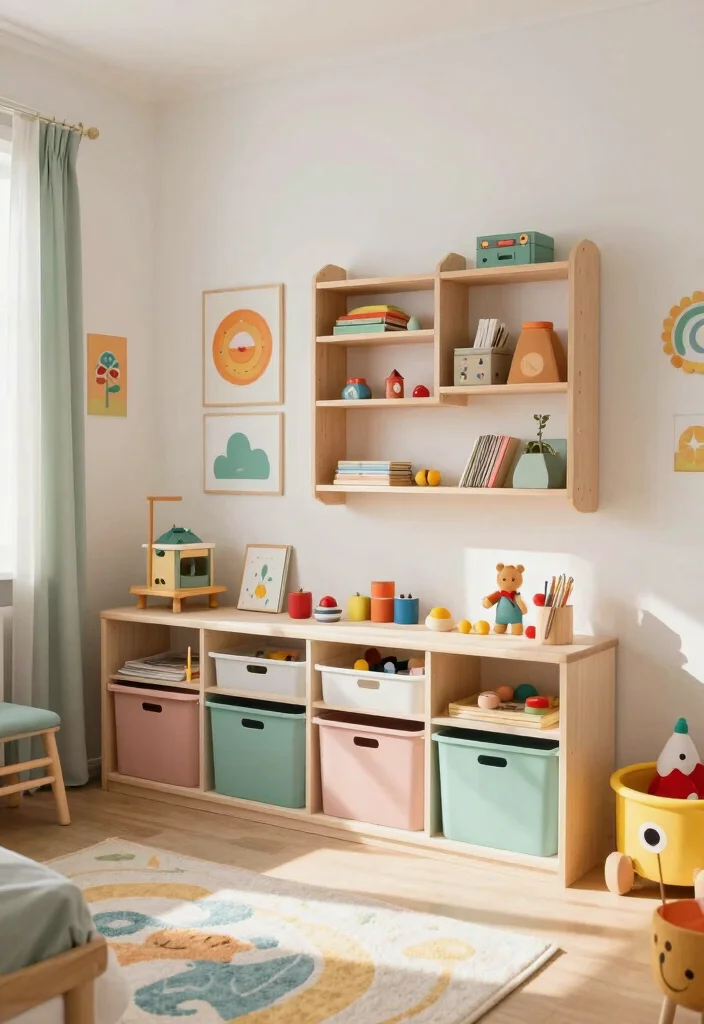 16 Kids Bedroom Storage Ideas: Organized and Practical - Conclusion: Transforming Clutter into Creativity 1