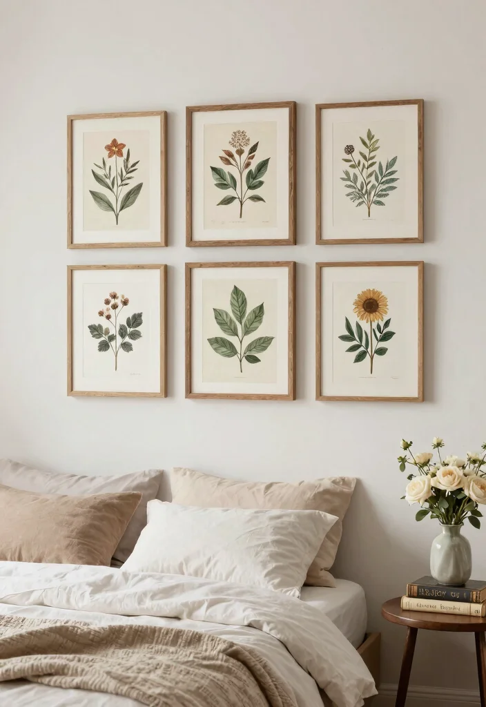 16 Posters on Wall Bedroom Vintage Ideas Retro Cool Decor - 6. Botanical Illustration Prints 1