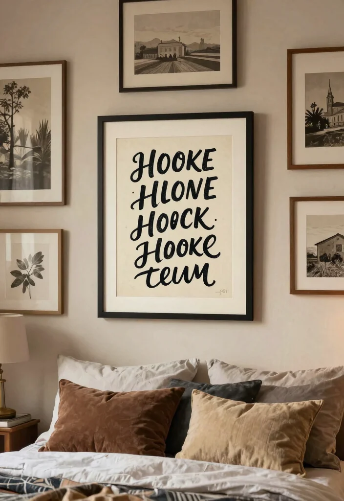 16 Posters on Wall Bedroom Vintage Ideas Retro Cool Decor - 8. Vintage-Inspired Typography Art 1