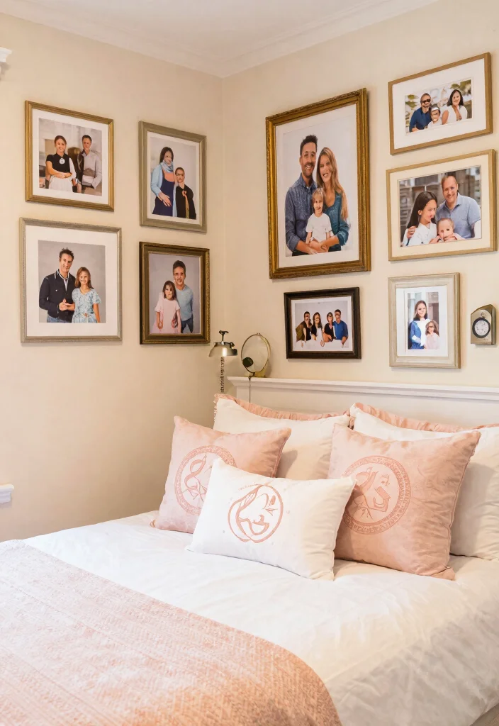 16 Princess Bedroom Ideas for Women: Elegant Dreamy Style - 13. Personal Touches 1