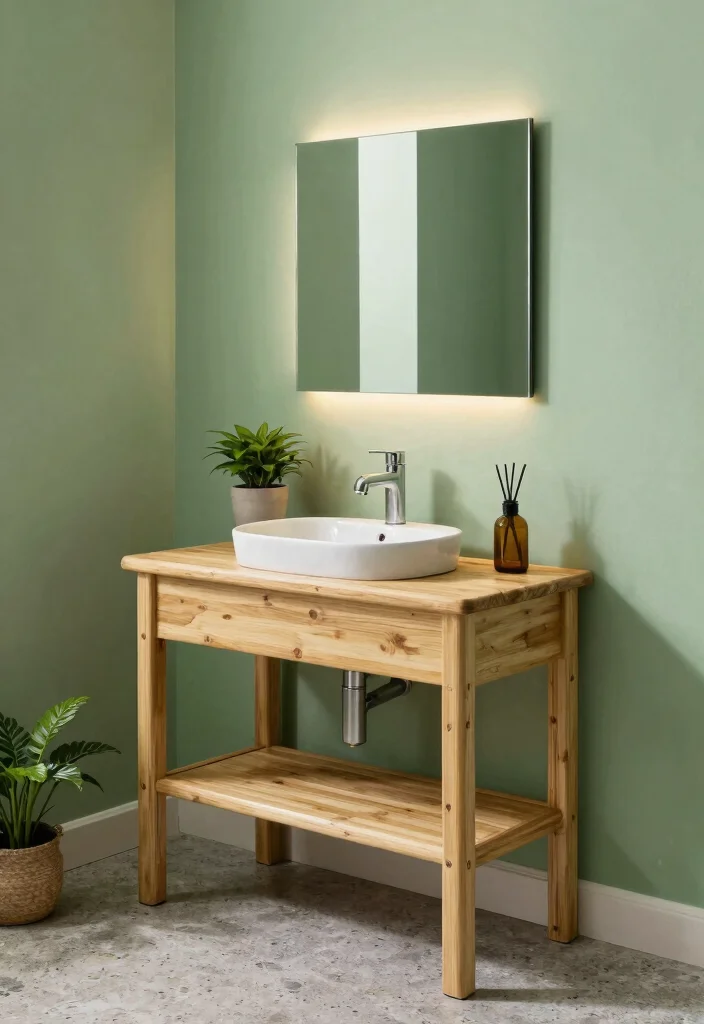 16 Single Sink Bathroom Vanity Ideas For Small Spaces - 15. Eco-Friendly Options 1