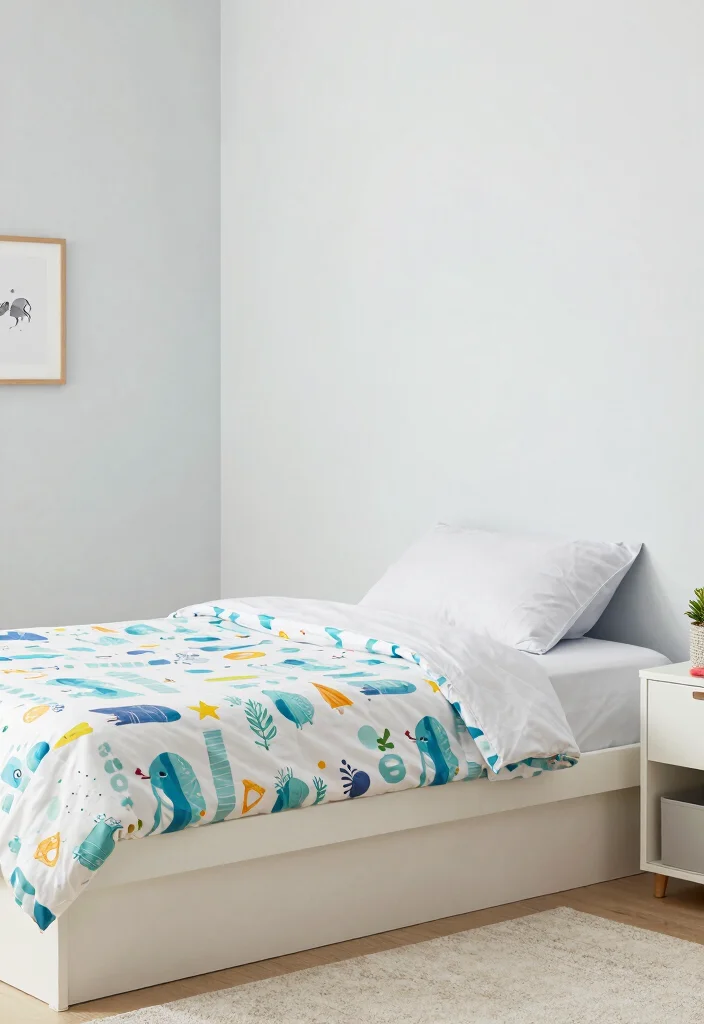 16 Small Kids Bedroom Ideas for 2 Fun and Functional - 14. Easy-to-Clean Surfaces 1