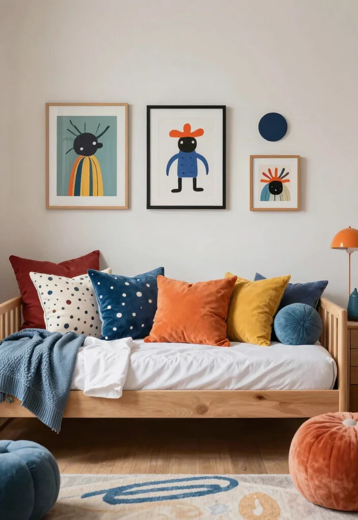 16 Small Kids Bedroom Ideas for 2 Fun and Functional - 16. Whimsical Accessories 1