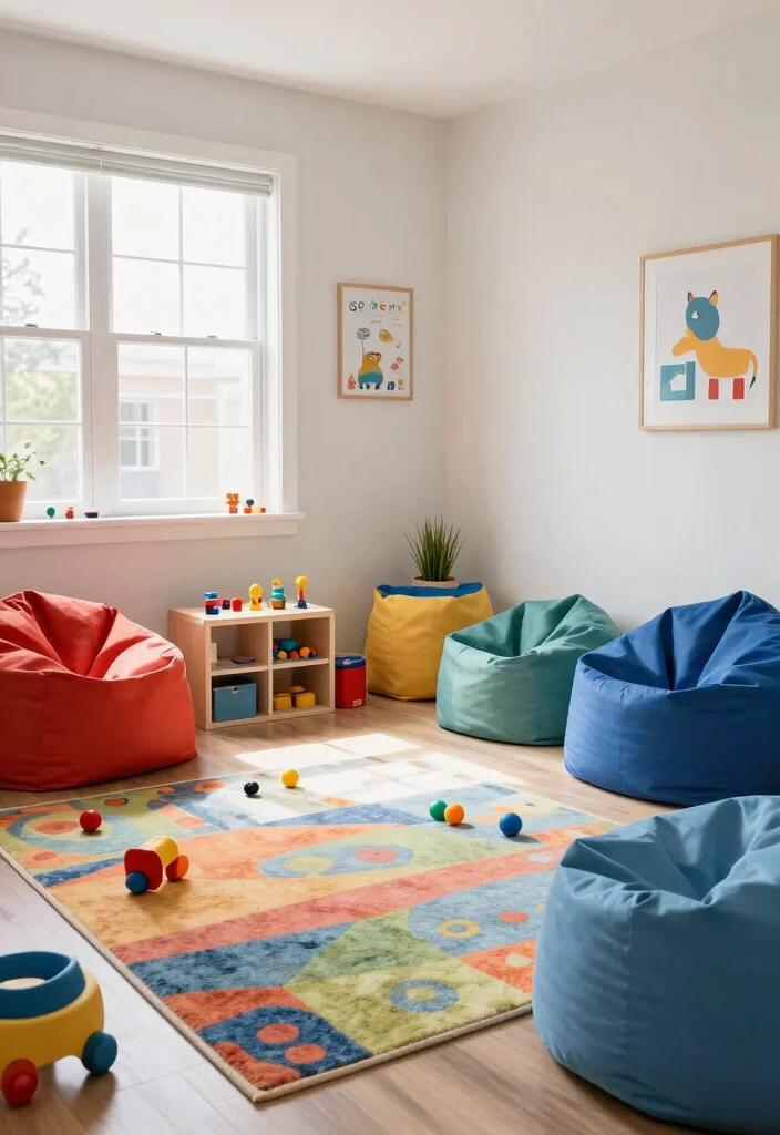16 Small Kids Bedroom Ideas for 2 Fun and Functional - 5. Shared Play Areas 1